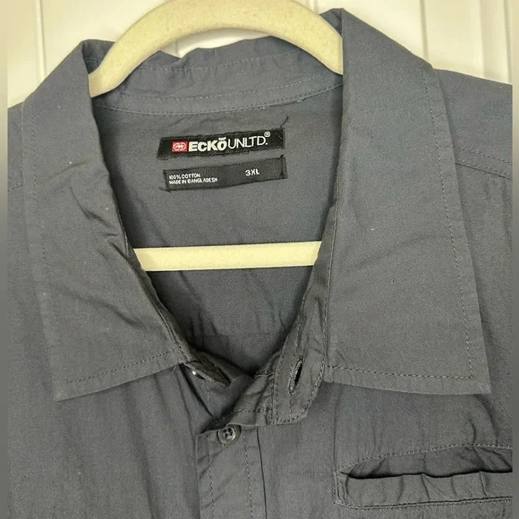 ECKO UNLTD short sleeve button down shirt - Picture 2 of 6
